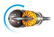 The Dyson Ball Multi Floor canister vacuum cleaner. Ball™ technology. Turns on the spot and follows you effortlessly around the home, without the awkward moves.