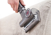 The Dyson Ball Compact Animal canister vacuum cleaner. For homes with pets . Tangle-free Turbine tool removes hair from carpets and upholstery.