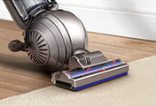 The Dyson Cinetic Big Ball Animal Fuchsia upright vacuum cleaner. Better overall performance than any other vacuum.
