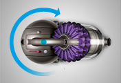 The Dyson Cinetic Animal canister vacuum cleaner. Ball™ technology. Turns on the spot and follows you effortlessly around the home, without the awkward moves.