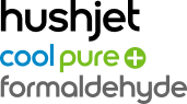 Dyson HushJet Cool Pure+ Formaldehyde logo.