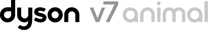 Dyson V7 cordless vacuum cleaner logo